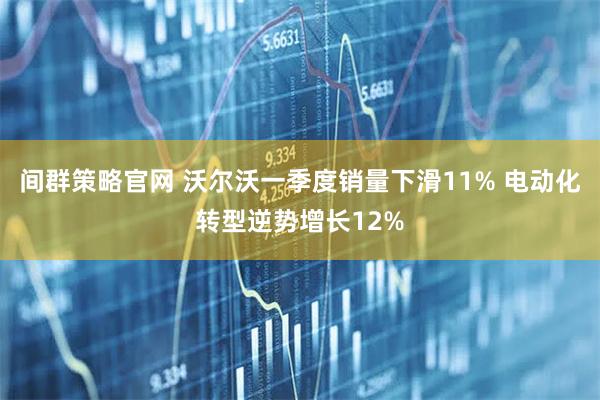 间群策略官网 沃尔沃一季度销量下滑11% 电动化转型逆势增长12%
